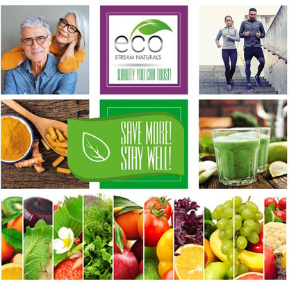 ecostream Naturals MAX 2650mg Nitric Oxide Booster L-Arginine - L-Citruline and Astragin - Time Release 2650 MAX Formula - Maple Wellness Supplements