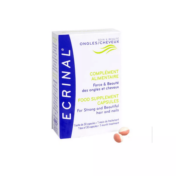 Ecrinal Hair and Nails 30 Capsules - Maple Wellness Supplements