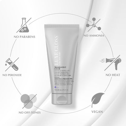 ECRU New York LUXE GLOSS Hair Gloss for Enhanced Color and Glass-Like Shine, Copper - Maple Wellness Supplements