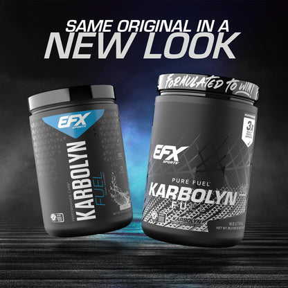 EFX Sports Karbolyn Fuel | Fast-Absorbing Carbohydrate Powder | Carb Load, Sustained Energy, Quick Recovery | Stimulant Free | 20 Servings (Neutral) - Maple Wellness Supplements