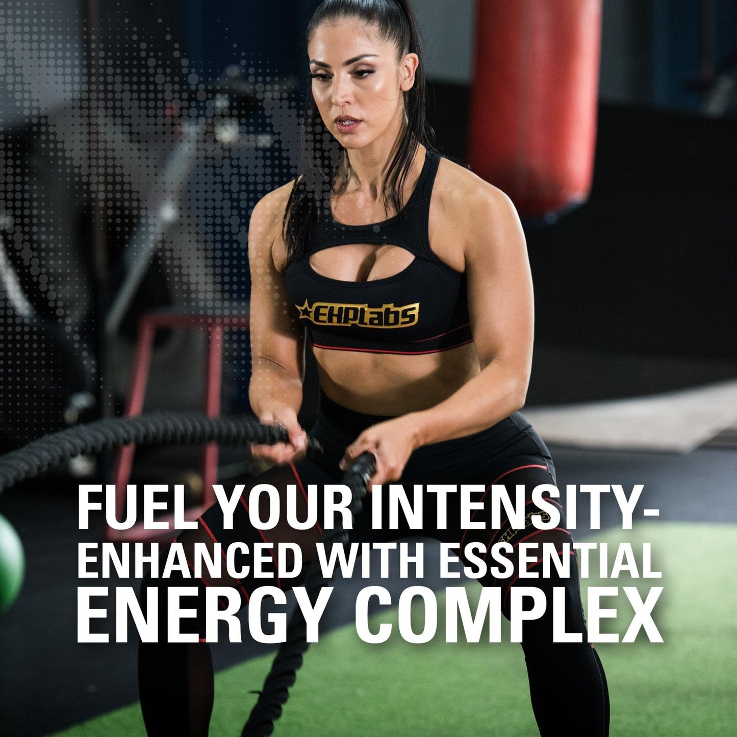 EHP Labs OxyShred Hardcore Super Dosed Pre Workout Powder - Preworkout Powder with L Glutamine & Acetyl L Carnitine, Energy Boost Drink - 275mg of Caffeine - Maple Wellness Supplements