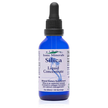 Eidon Liquid Silica Mineral Concentrate - Silica Supplement for Hair, Skin, and Nails, Supplement Drops to Support Collagen Production & Hair Loss - Maple Wellness Supplements