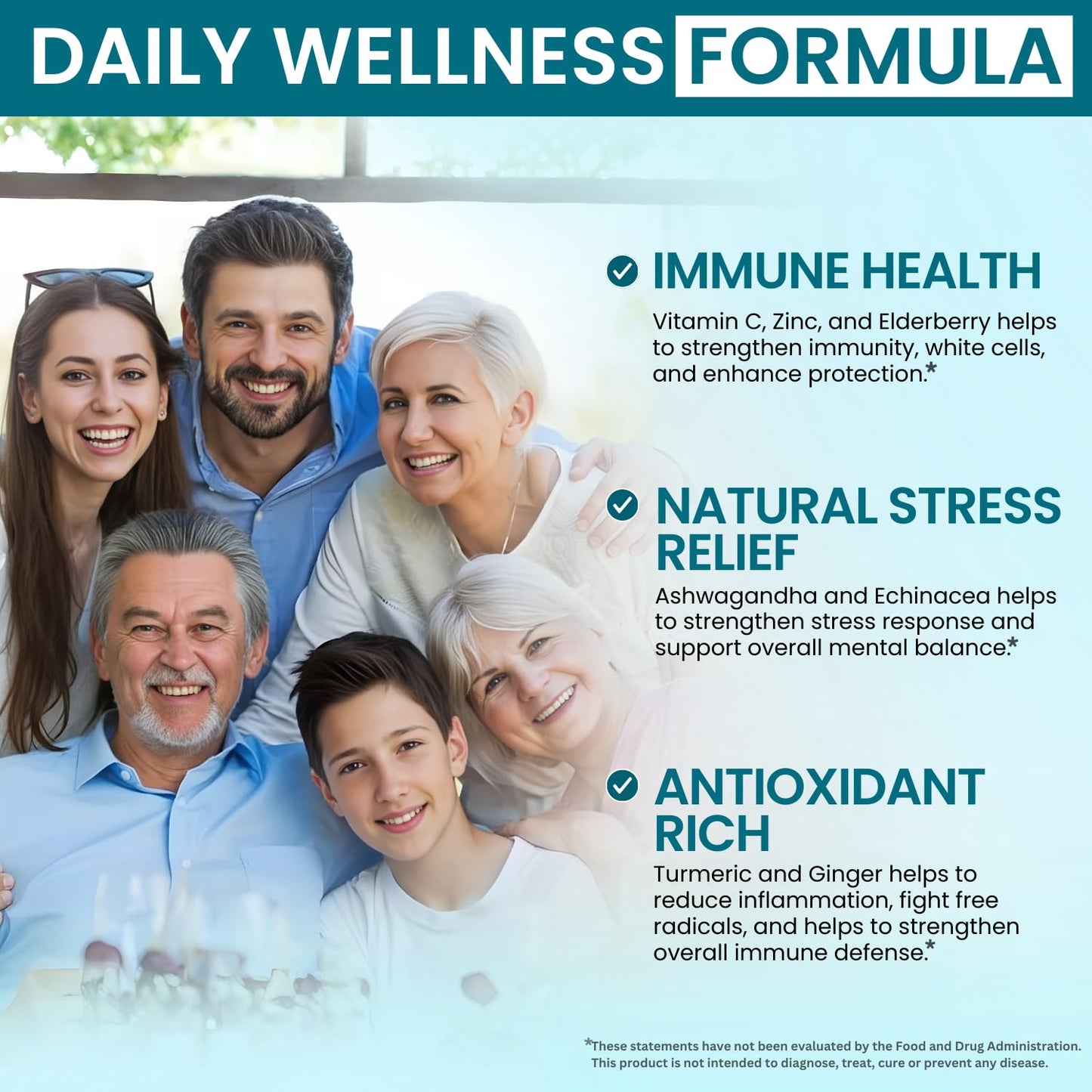 Elderberry Immune Support Supplement 8-in-1 Formula with Echinacea, Vitamin C & Zinc, Vitamin D 5000 IU, Turmeric, Ginger, Ashwagandha – 60 Capsules - Maple Wellness Supplements