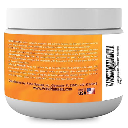 Electrolyte Powder - Refreshing Workout Recovery Electrolytes, Sugar Free, Gluten Free - Maple Wellness Supplements