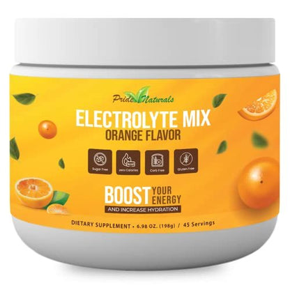Electrolyte Powder - Refreshing Workout Recovery Electrolytes, Sugar Free, Gluten Free - Maple Wellness Supplements