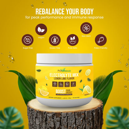 Electrolyte Powder - Refreshing Workout Recovery Electrolytes, Sugar Free, Gluten Free - Maple Wellness Supplements