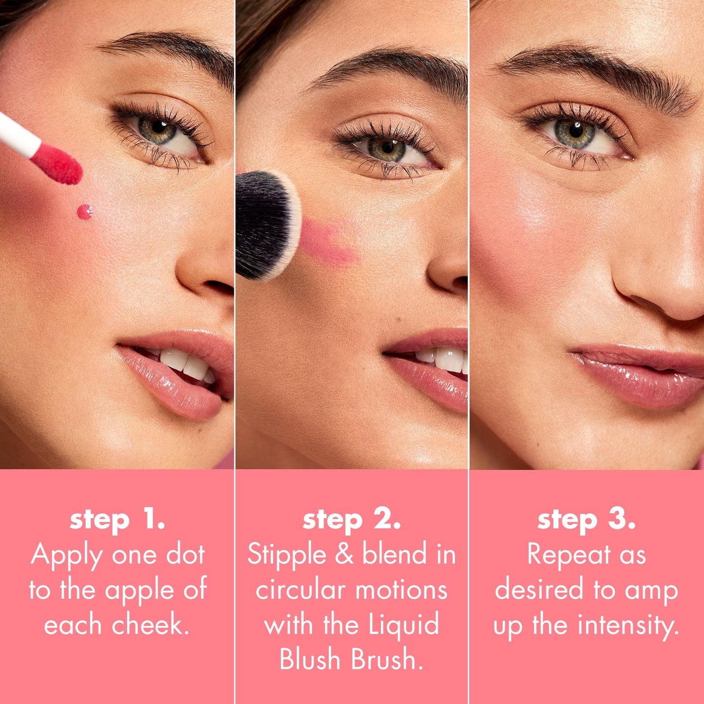e.l.f. Camo Liquid Blush, Long-lasting Liquid Blush For High-pigment Color, Creates A Soft, Dewy Finish, Vegan & Cruelty-free, Cheeky Lychee - Maple Wellness Supplements