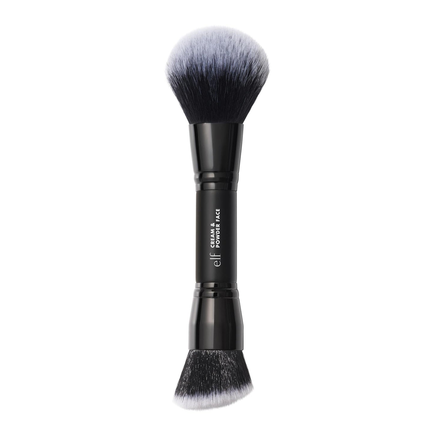 e.l.f. Dual-Ended Cream + Powder Brush, Two-in-One Makeup Brush For Creating A Gorgeous, Airbrushed-looking Complexion, Vegan & Cruelty-free - Maple Wellness Supplements