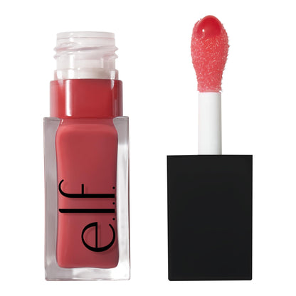 e.l.f. Glow Reviver Lip Oil, Nourishing Tinted Lip Oil For A High-shine Finish, Infused With Jojoba Oil, Vegan & Cruelty-free, Rose Envy - Maple Wellness Supplements