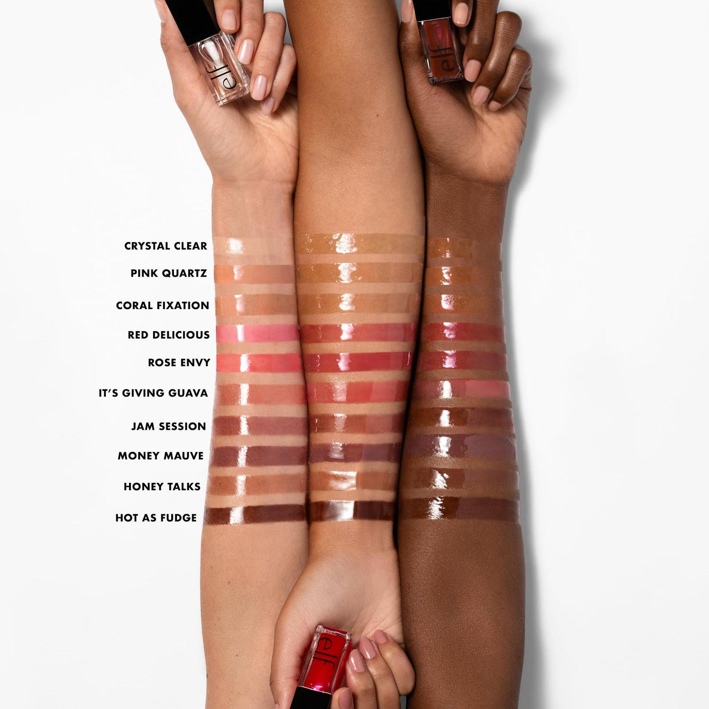 e.l.f. Glow Reviver Lip Oil, Nourishing Tinted Lip Oil For A High-shine Finish, Infused With Jojoba Oil, Vegan & Cruelty-free, Rose Envy - Maple Wellness Supplements