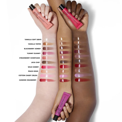 e.l.f. Glow Reviver Melting Lip Balm, Hydrating Tinted Lip Balm For A Glossy Finish & Soft, Supple Lips, Vegan & Cruelty-Free, Blackberry Sorbet - Maple Wellness Supplements