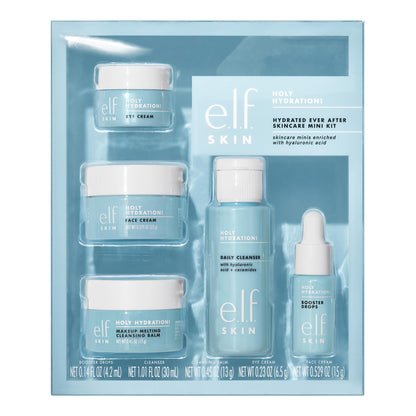 e.l.f. SKIN Holy Hydration! Hydrated Ever After Skincare Mini Kit, Cleanser, Makeup Remover, - Maple Wellness Supplements