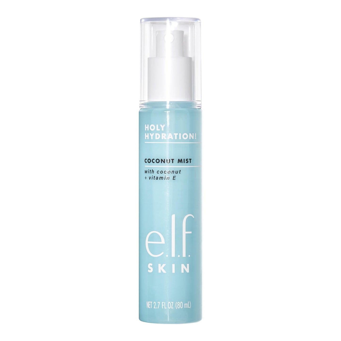 e.l.f. SKIN Holy Hydration! Hydrating Coconut Mist, Refreshes, Soothes & Invigorates Skin, Tropical Scent, 2.7 Fl Oz (Pack of 1) - Maple Wellness Supplements