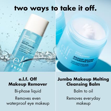 e.l.f. SKIN Holy Hydration! Makeup Melting Cleansing Balm, Face Cleanser & Makeup Remover - Maple Wellness Supplements