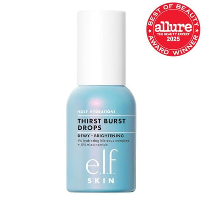 e.l.f. SKIN Holy Hydration! Thirst Burst Drops, Serum For A Radiant Complexion Instantly & Over Time - Maple Wellness Supplements