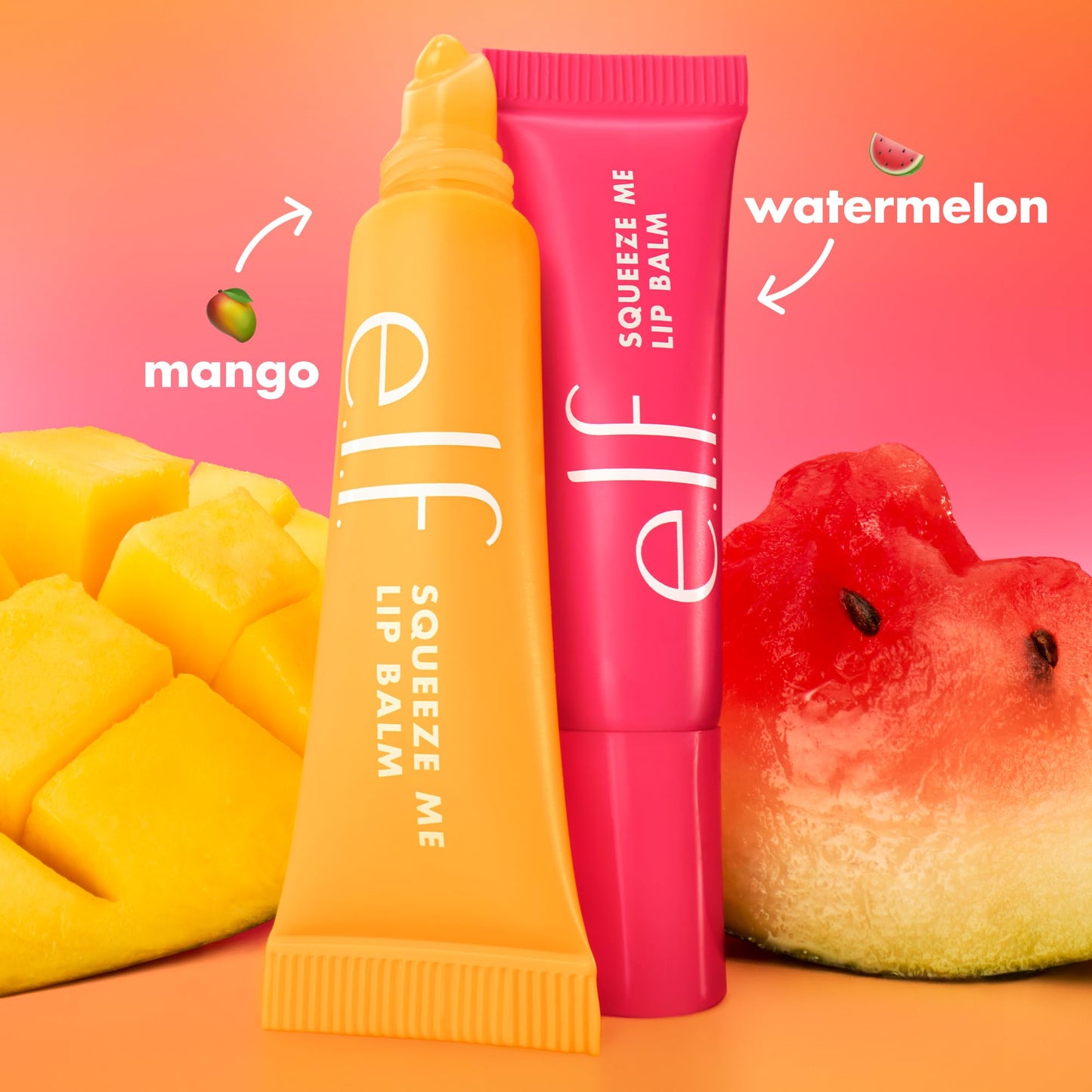 e.l.f. Squeeze Me More Lip Balm Duo, Moisturizing Balm For A Sheer Tint Of Color, Made With Hyaluronic Acid - Maple Wellness Supplements