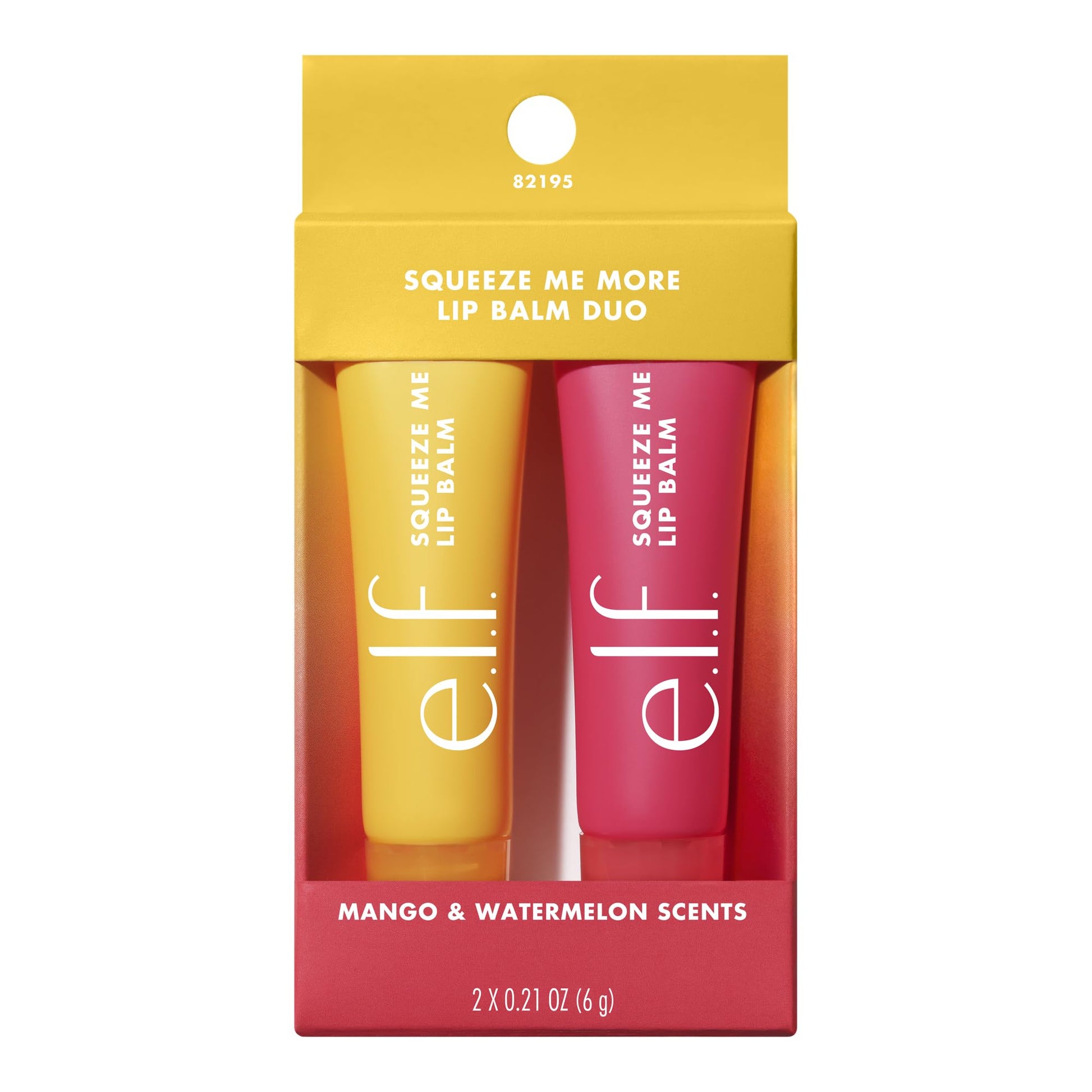 e.l.f. Squeeze Me More Lip Balm Duo, Moisturizing Balm For A Sheer Tint Of Color, Made With Hyaluronic Acid - Maple Wellness Supplements