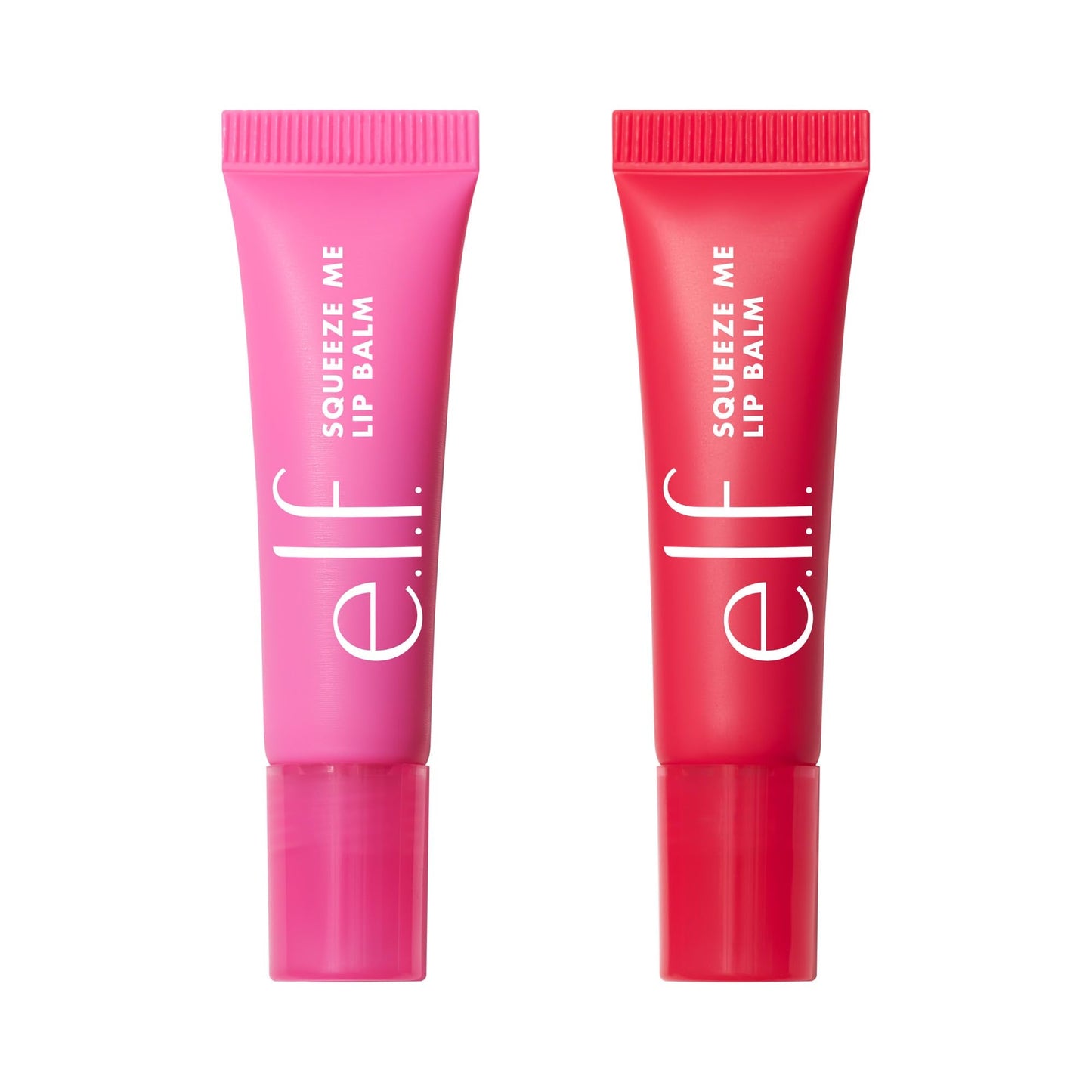 e.l.f. Squeeze Me More Lip Balm Duo, Moisturizing Balm For A Sheer Tint Of Color, Made With Hyaluronic Acid, Vegan & Cruelty-Free, Cherry & Bubblegum - Maple Wellness Supplements