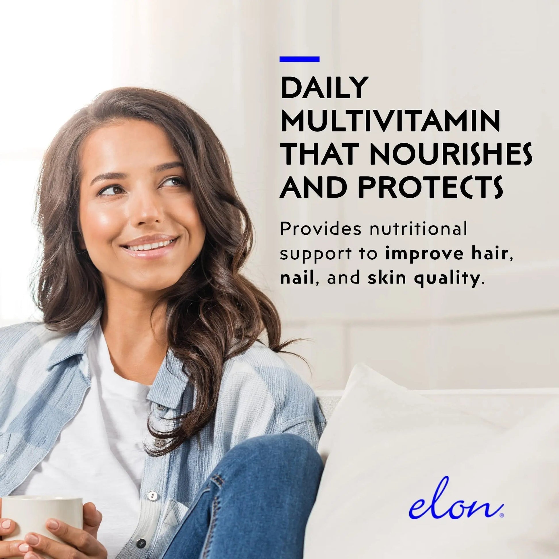 Elon Matrix 5000 Complete Multivitamin — Skin, Hair and Nail Growth Vitamins — Healthy Hair Growth Vitamins for Women & Men - Maple Wellness Supplements