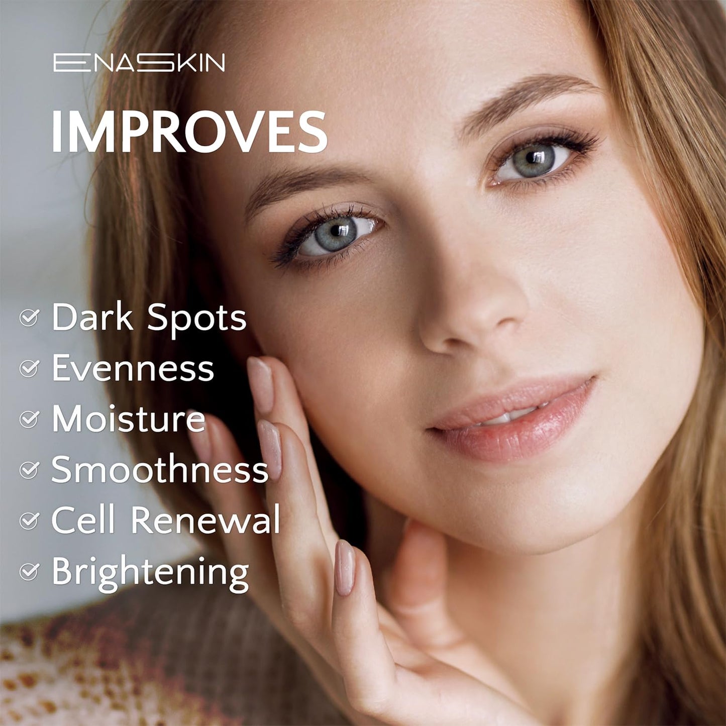 EnaSkin Dark Spot Remover Face & Body Serum: Age Spot Sun Spot Freckles Melasma Brown Spot - Maple Wellness Supplements