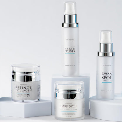 EnaSkin Dark Spot Remover for Face and Body: Advanced Formula Spot Corrector Cream to Fade Age Spots, Sun Spots, Freckles - Maple Wellness Supplements
