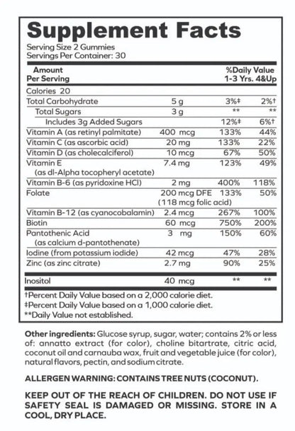 envitamin Kids Multivitamin Gummies - Maple Wellness Supplements