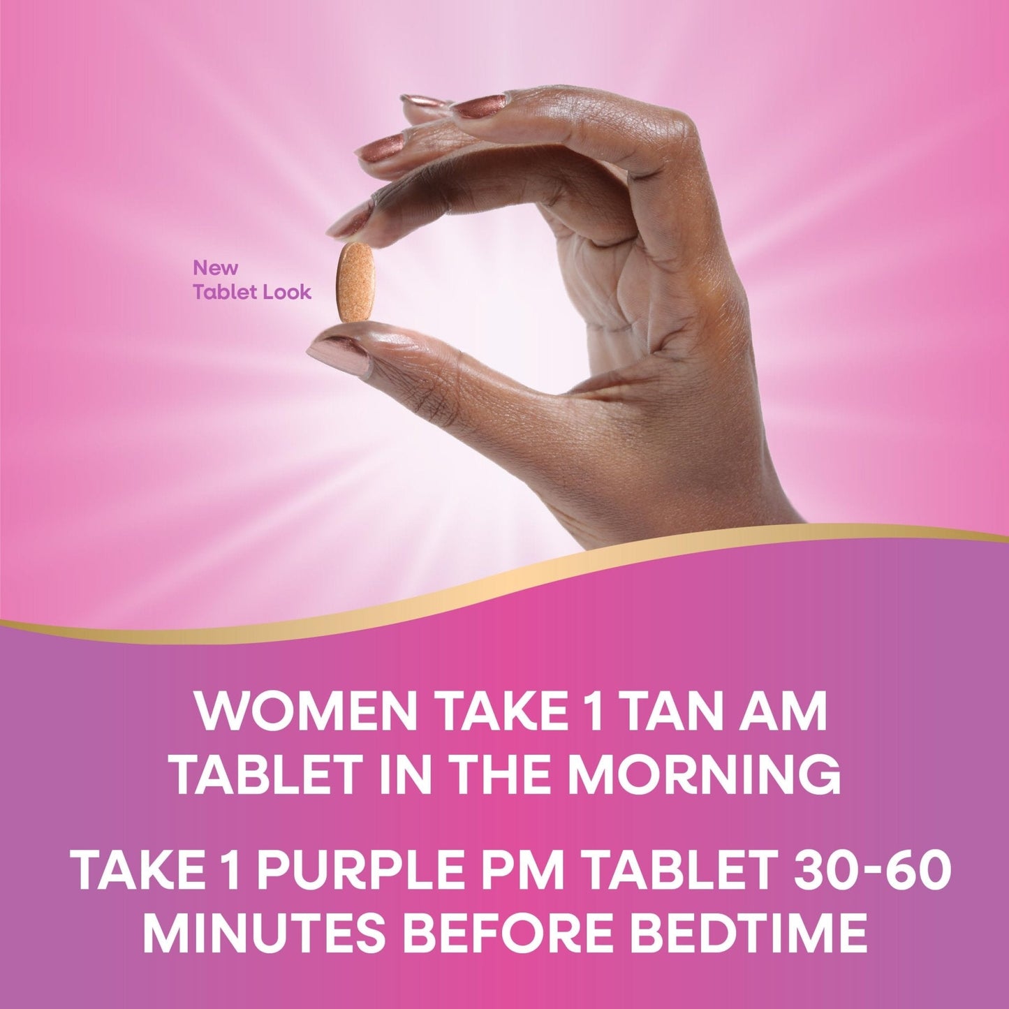 Enzymatic Therapy AM/ PM Menopause Hormone-Free Formula Daytime Energy & Restful Sleep (60 Count) - Maple Wellness Supplements
