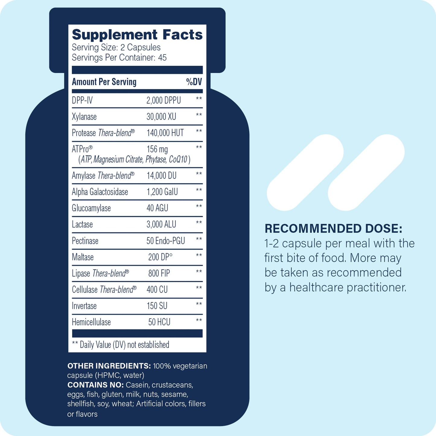 Enzyme Science Intolerance Complex, 90 Capsules Comprehensive Support for Common Digestive Sensitivities Gluten, Casein, Phenol Sensitivities - Maple Wellness Supplements