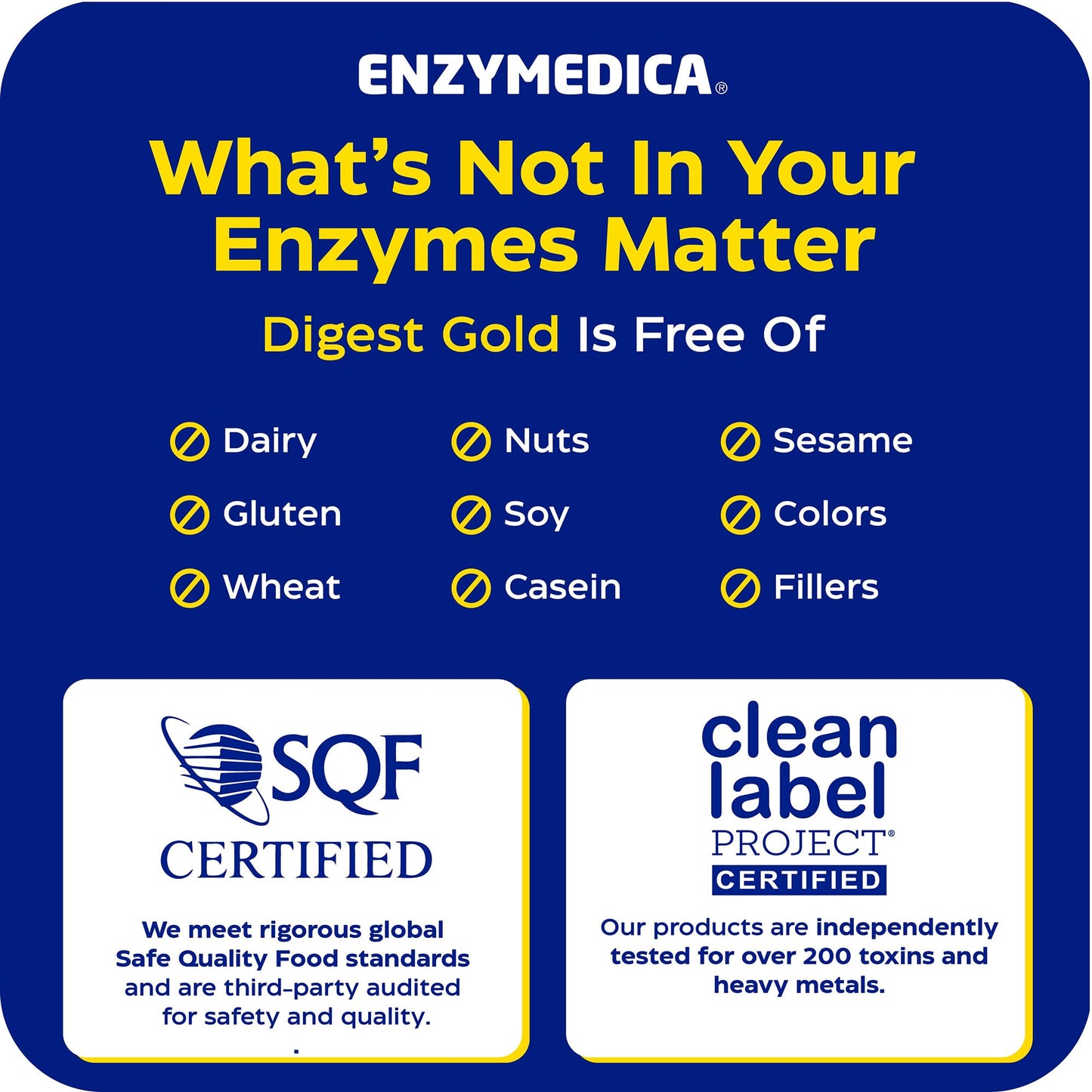 Enzymedica, Digest Gold to Go Pillbox, 21 Capsules - Maple Wellness Supplements