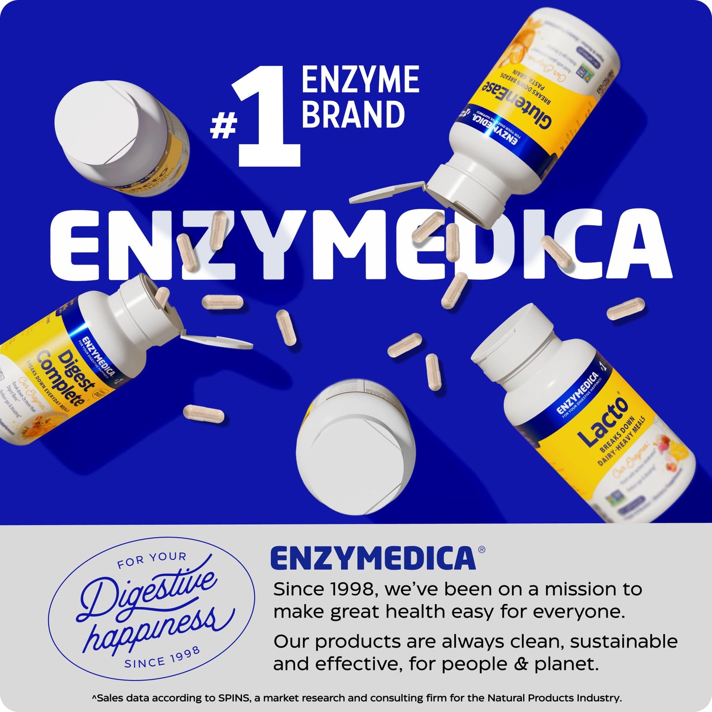 Enzymedica - GlutenEase Extra Strength, Complete Gluten & Casein Formula with Digestive Enzymes + DPP-IV, 30 Capsules - Maple Wellness Supplements