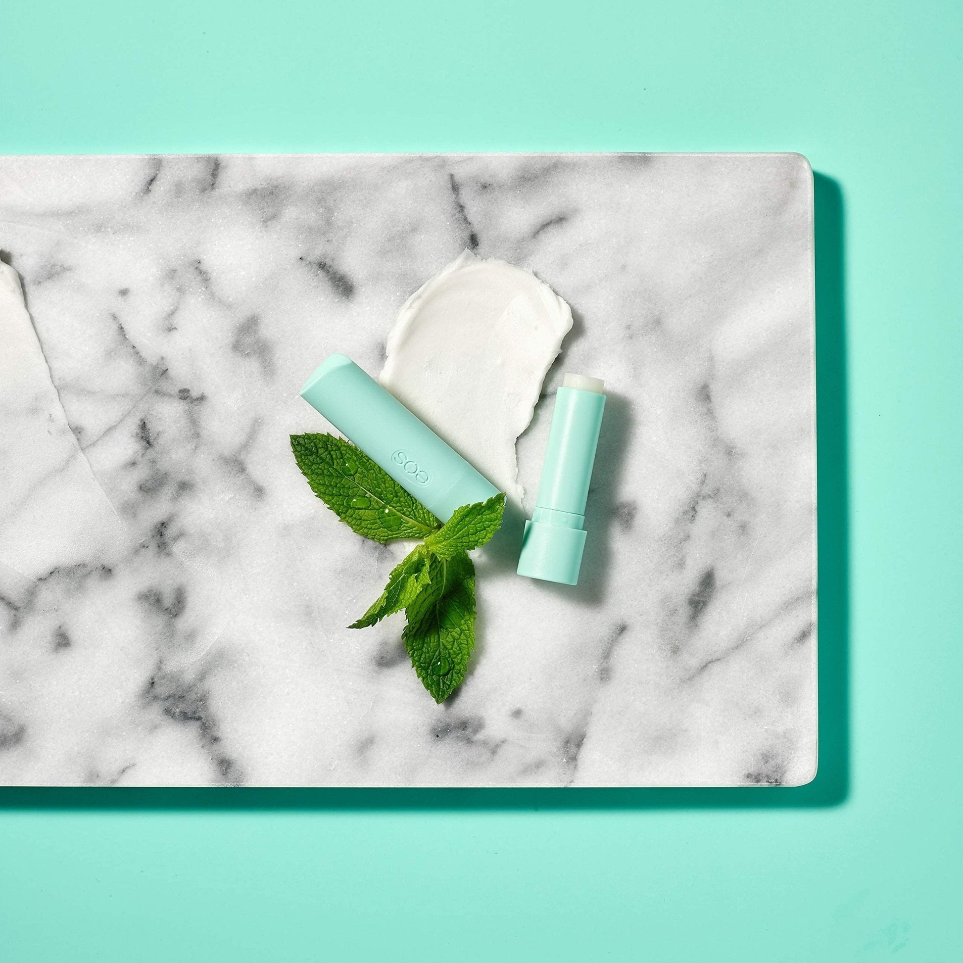 eos 100% Natural & Organic Lip Balm Sticks - Sweet Mint, All Natural Lip Balm, All-Day Moisture - Maple Wellness Supplements