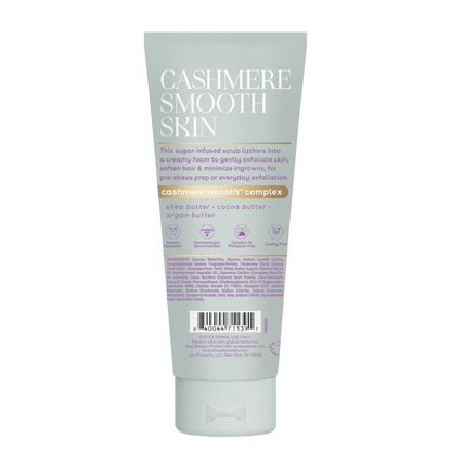 eos Cashmere Skin Collection Pre-Shave Scrub- Vanilla Cashmere, Exfoliating Body Scrub, Vanilla Body Scrub, Hydrating, Shea Sugar, 7 fl oz - Maple Wellness Supplements