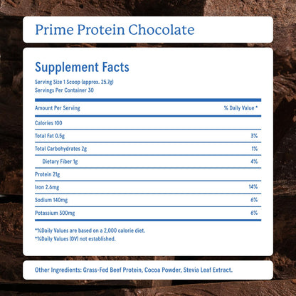 Equip Foods Prime Protein Powder | Clean, Grass Fed Beef Protein Powder | Carnivore Protein Isolate | Paleo, Keto Friendly | Gluten & Dairy Free | Helps Build & Repair Tissue - Maple Wellness Supplements