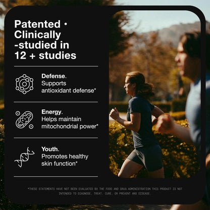 Ergothioneine with Clinically Studied MitoPrime® - High Potency 30mg with 98% Purity - Fermentation-Based L Ergothioneine Supplement - Longevity and Immune Support - Third-Party Tested, 90 Capsules - Maple Wellness Supplements