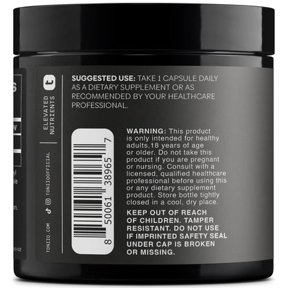 Ergothioneine with Clinically Studied MitoPrime® - High Potency 30mg with 98% Purity - Fermentation-Based L Ergothioneine Supplement - Longevity and Immune Support - Third-Party Tested, 90 Capsules - Maple Wellness Supplements