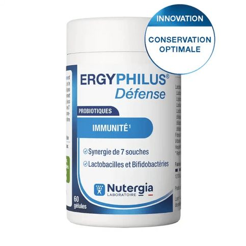 Ergyphilus defense 60 capsules - Nutergia - Maple Wellness Supplements