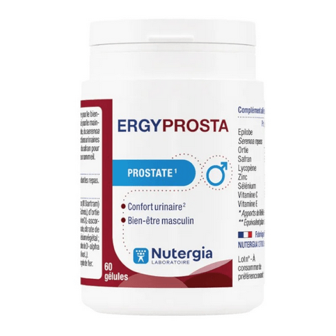 ERGYPROSTA men's prostate 60 tablets NUTERGIA - Maple Wellness Supplements