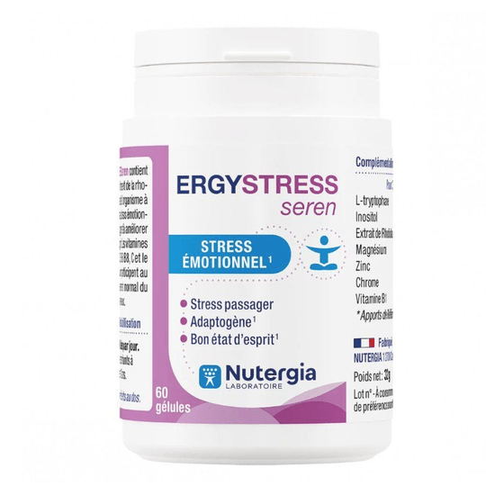 ERGYSTRESS SEREN 60 Caps - Emotional Imbalance - Maple Wellness Supplements