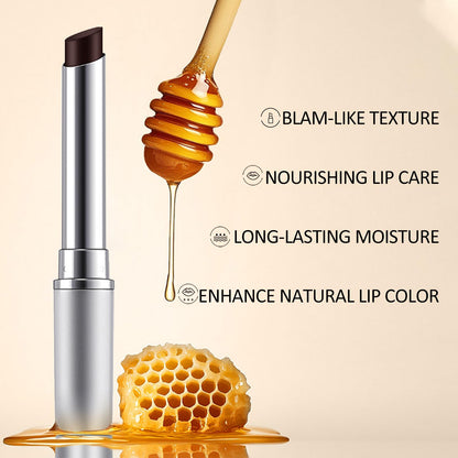 Erinde 2PCS Honey Lipstick Tinted Lip Balm - Hydrating Natural Glossy Lip Balm, Sheer Lightweight Color, Moisturizing Lipstick Makeup Lip Care Balm with a Hint of Natural Black Cherry Tint - Maple Wellness Supplements