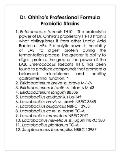 Essential Formulas Dr. Ohhira’s Probiotics Professional Formula with 5 Year Fermented Prebiotics, Live Active Probiotics and The only Product with Postbiotic Metabolites, 60 Capsules - Maple Wellness Supplements