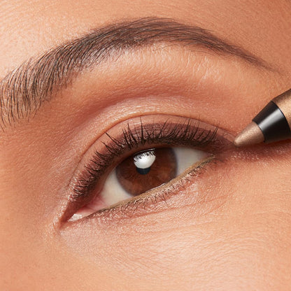 Estée Lauder Smoke and Brighten Long-Lasting Waterproof Kajal Eyeliner Pencil Duo, 0.03 Ounce, Dark Chocoloate/Rich Bronze - Maple Wellness Supplements