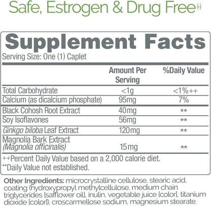 Estroven Mood Boost for Menopause Relief, Helps Reduce Hot Flashes & Night Sweats, Helps Manage Mood Swings, 30 Count - Maple Wellness Supplements