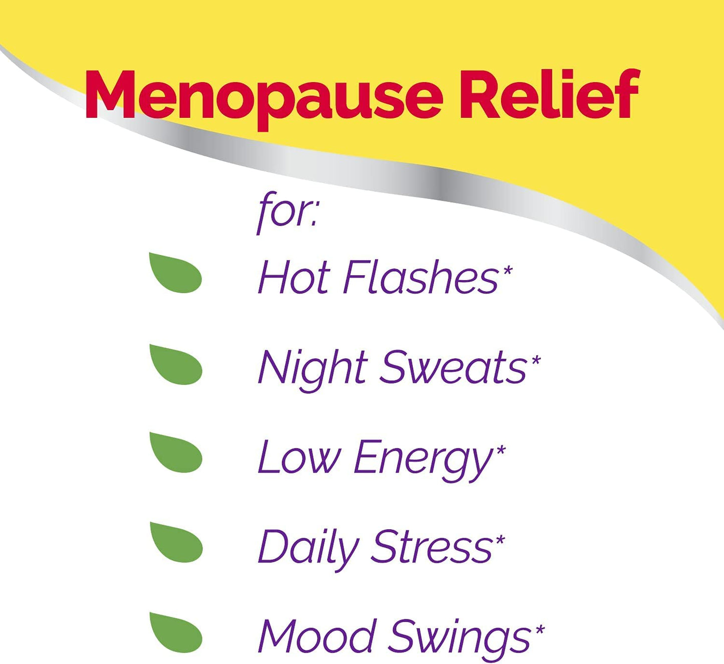 Estroven Stress Relief & Energy Boost for Menopause Relief - 28 Ct. - Clinically Proven Ingredients Provide Stress & Energy Support + Night Sweats & Hot Flash Relief - Drug-Free and Gluten-Free - Maple Wellness Supplements