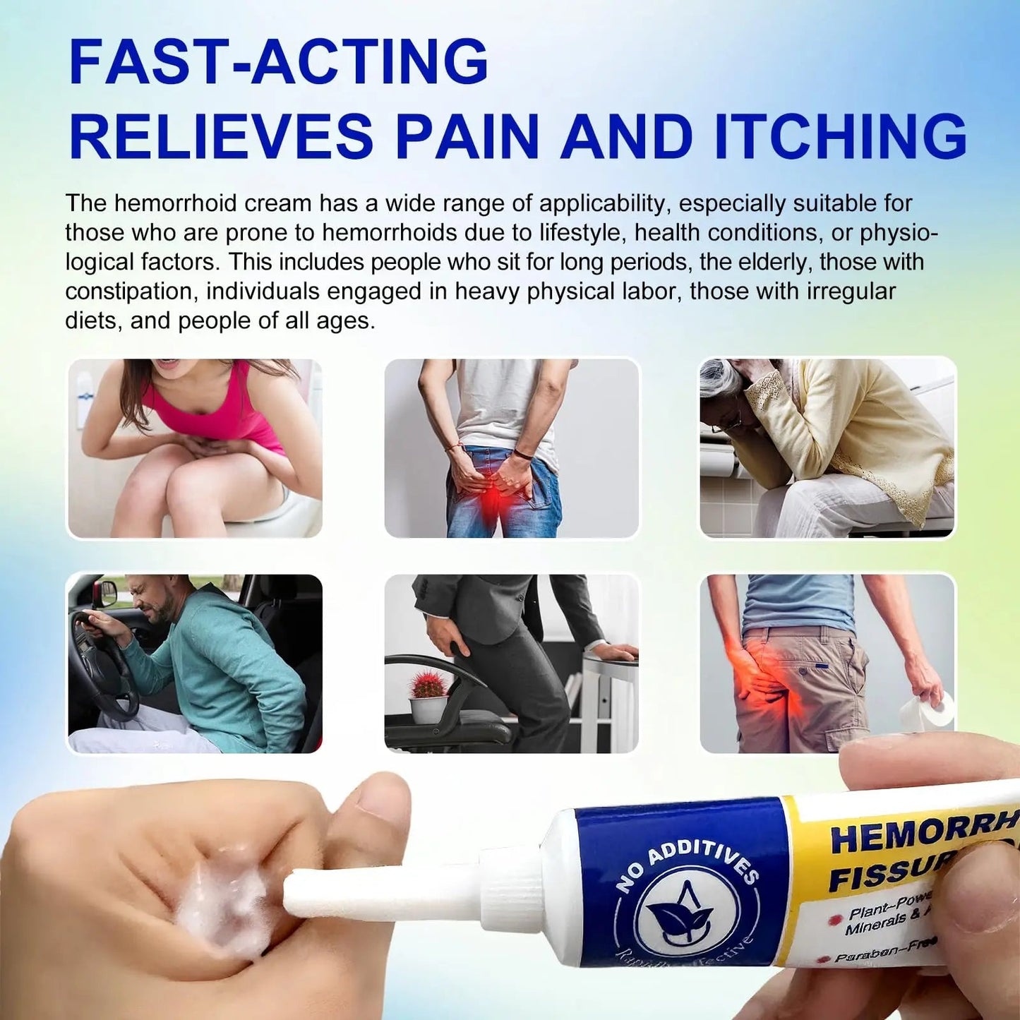 ETIFIKON Hemorrhoid & Fissure Ointment with 4% Lidocaine & Phenylephrine HCI – 42.5g Comforting Care Cream for Internal & External Areas – Helps Soothe Irritation & Support Daily Comfort (1 Pack) - Maple Wellness Supplements