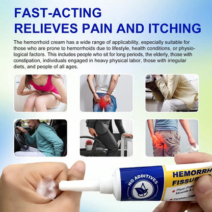 ETIFIKON Hemorrhoid & Fissure Ointment with 4% Lidocaine & Phenylephrine HCI – 42.5g Comforting Care Cream for Internal & External Areas – Helps Soothe Irritation & Support Daily Comfort (1 Pack) - Maple Wellness Supplements