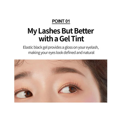 ETUDE Oh M'Eye Lash Black Tint Mascara – Natural Glossy Effect with Long Lasting Strong Curl System, Volume Enhancing, Smudge-Free, Improved fixation and water resistance, Korean Makeup, Kbeauty - Maple Wellness Supplements