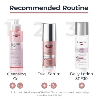Eucerin Radiant Tone Dual Serum Dark Spot Corrector, Dark Spot Serum with Thiamidol - Maple Wellness Supplements