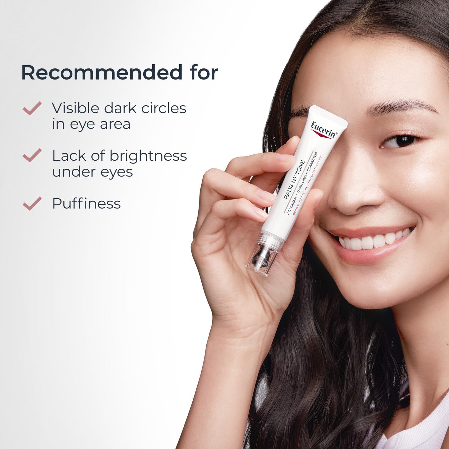 Eucerin Radiant Tone Eye Cream Dark Circle Corrector, Eye Brightening Cream with Thiamidol and Hyaluronic Acid - Maple Wellness Supplements
