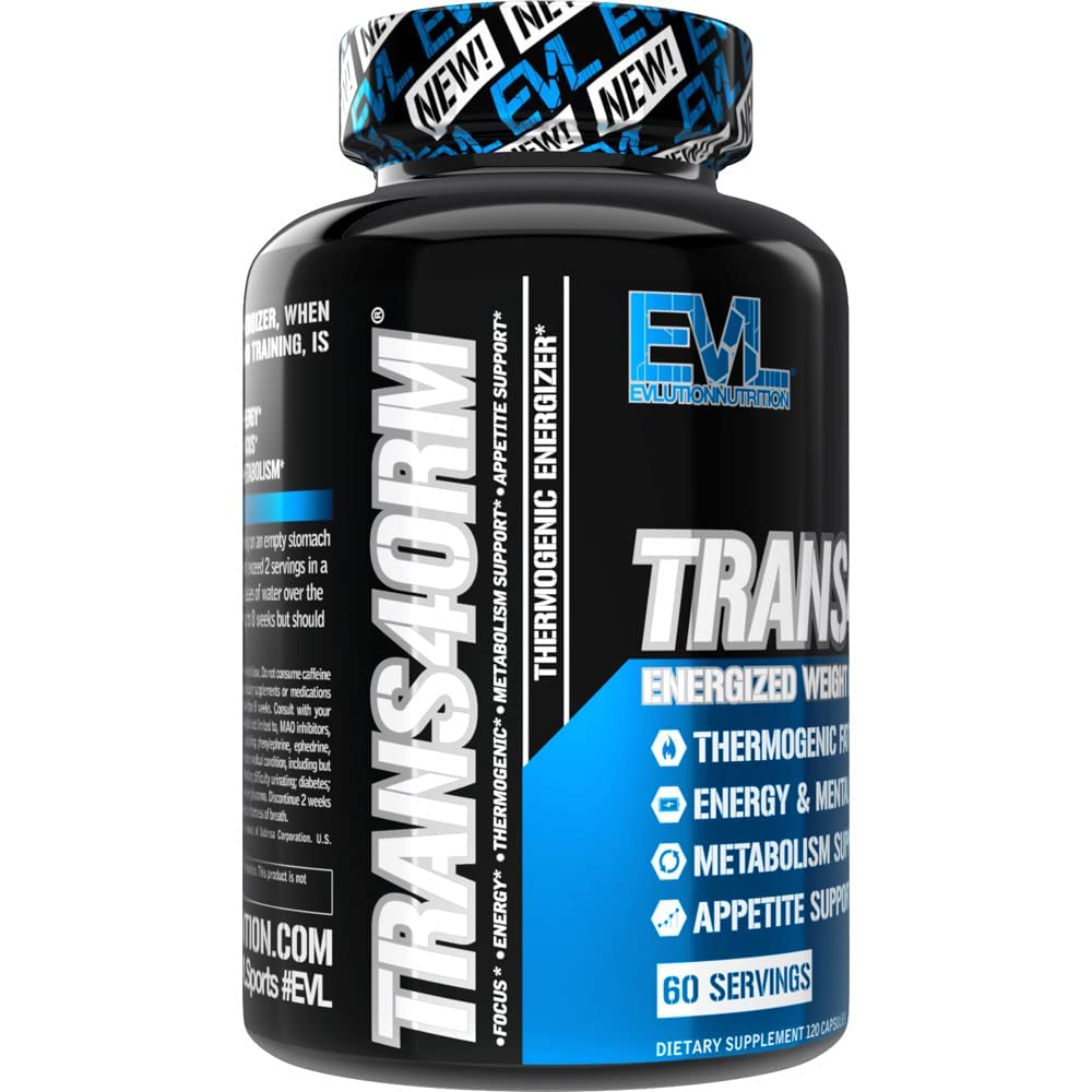 EVL Thermogenic Fat Burner Support - Fast Acting Weight Loss Energy and Appetite - Maple Wellness Supplements