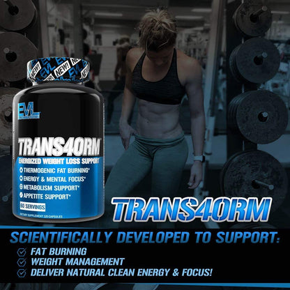 EVL Thermogenic Fat Burner Support - Fast Acting Weight Loss Energy and Appetite - Maple Wellness Supplements